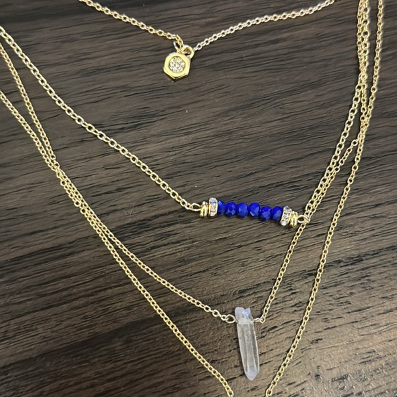 Ettika layered moon necklace NWT - Picture 3 of 4